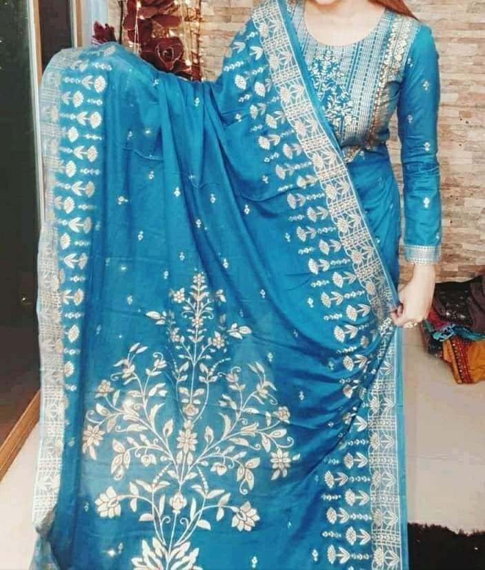 আনস্টিজ স্ক্রিন প্রিন্ট থ্রি-পিস