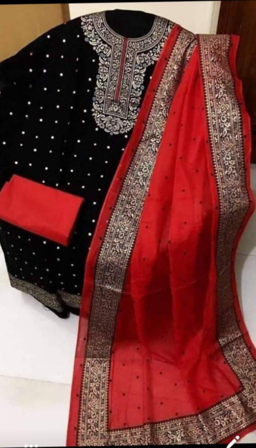 আনস্টিজ স্ক্রিন প্রিন্ট থ্রি-পিস