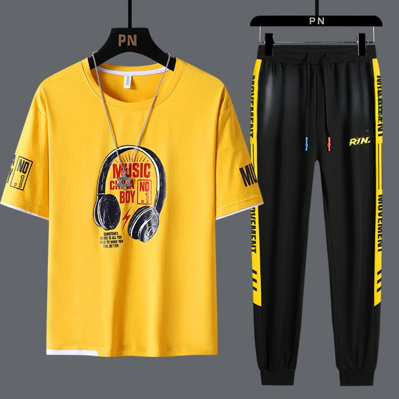 Mas T-Shirt &amp; Full pant Set