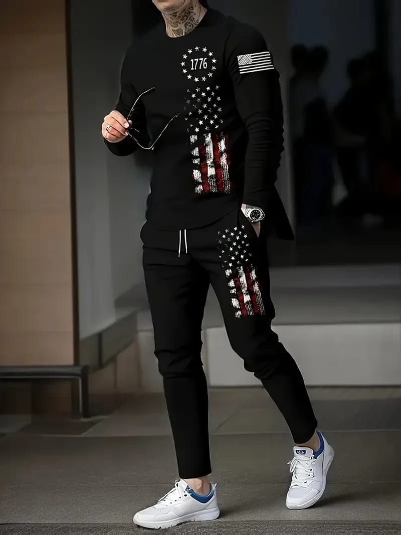 Full Sleeve Tshirt and Trouser Set