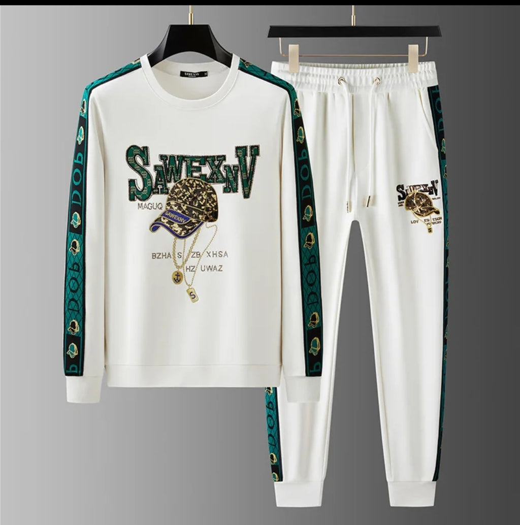 Stylish T-Shirt and Trouser Combo Set