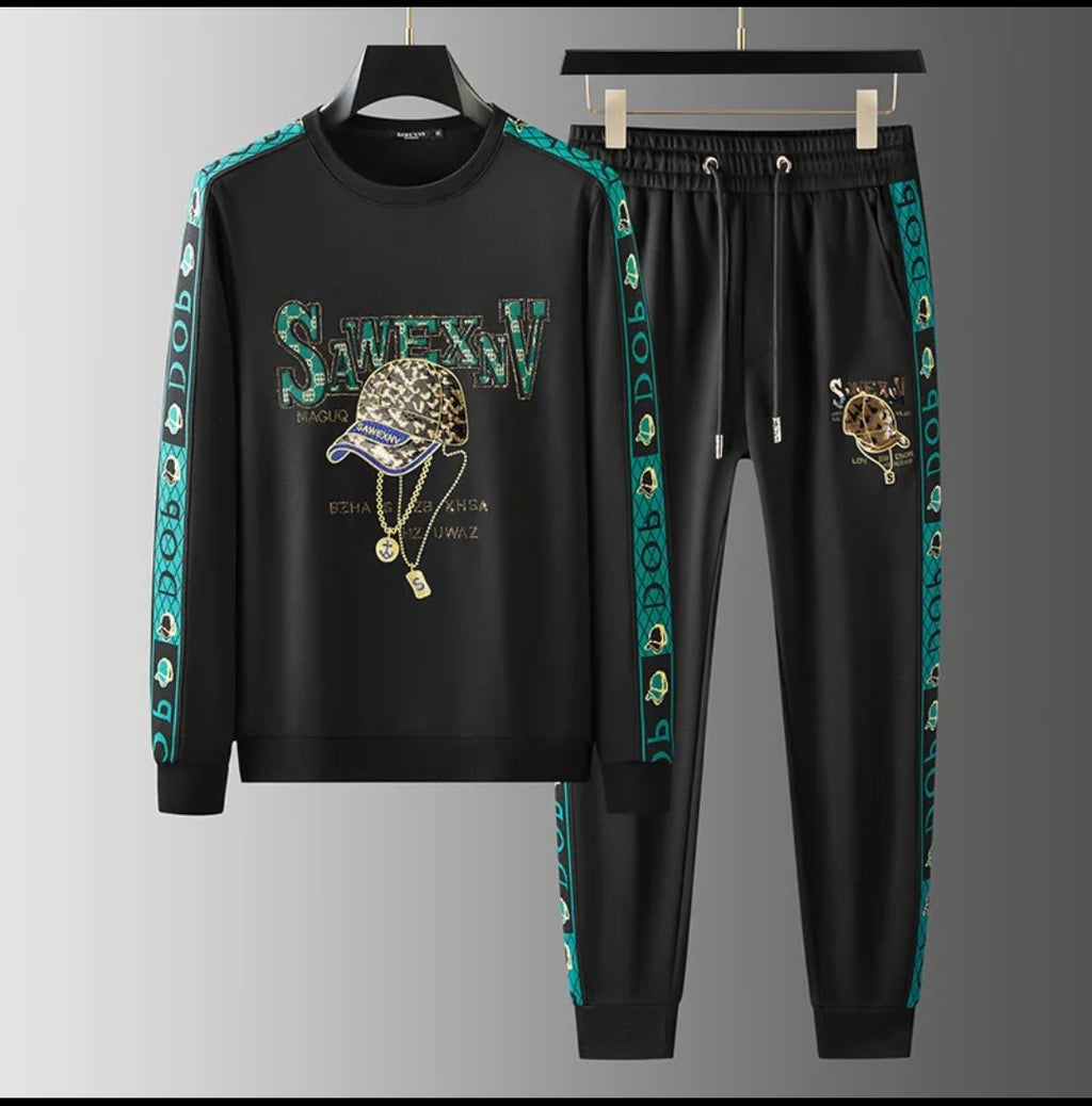 Stylish T-Shirt and Trouser Combo Set