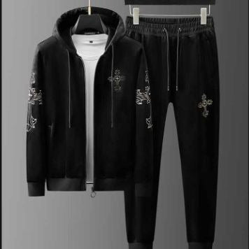 CVC Cotton Hoodie and Trouser Set