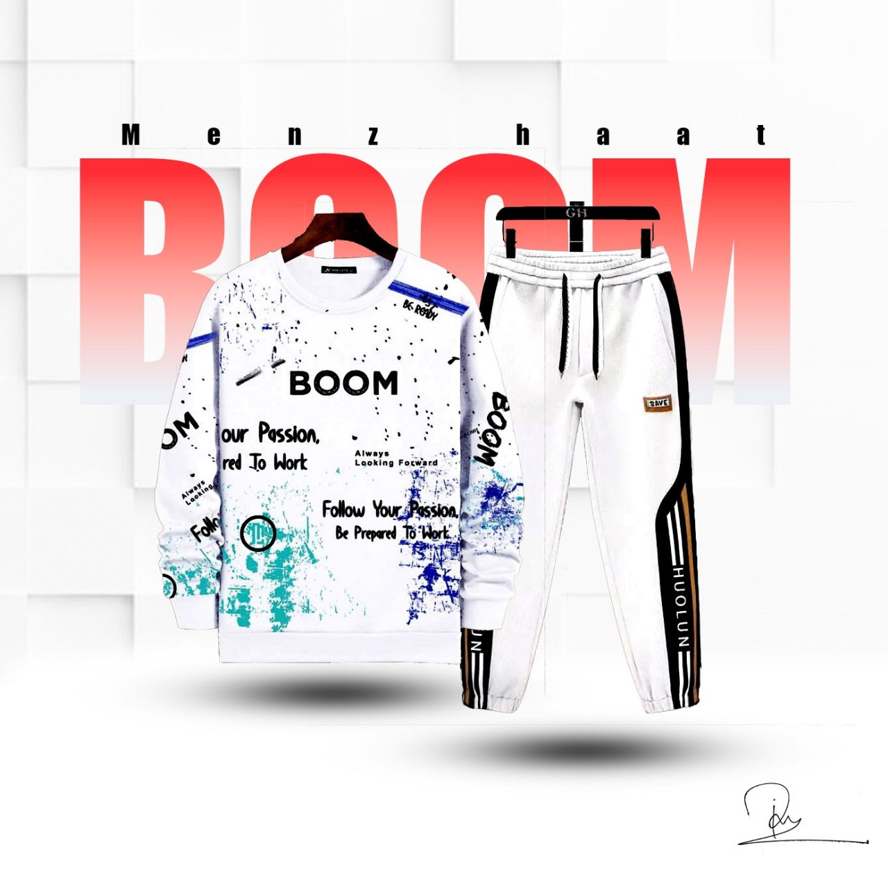 T-Shirt and Trouser Combo Set