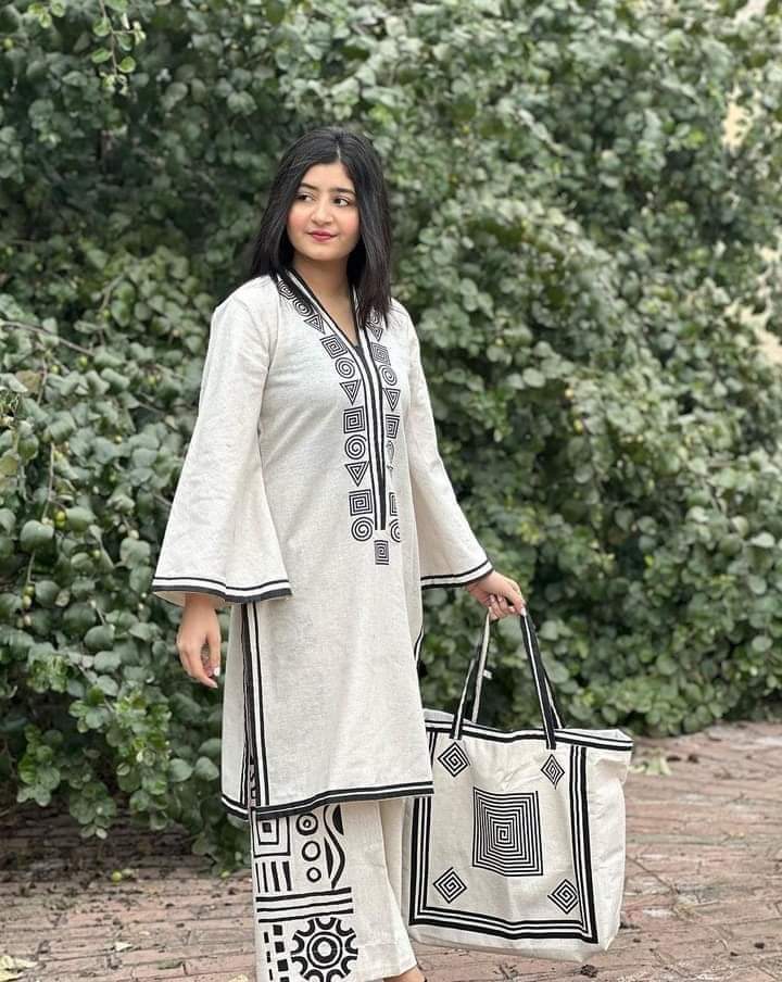 ব্যাগ সহ টু পিস