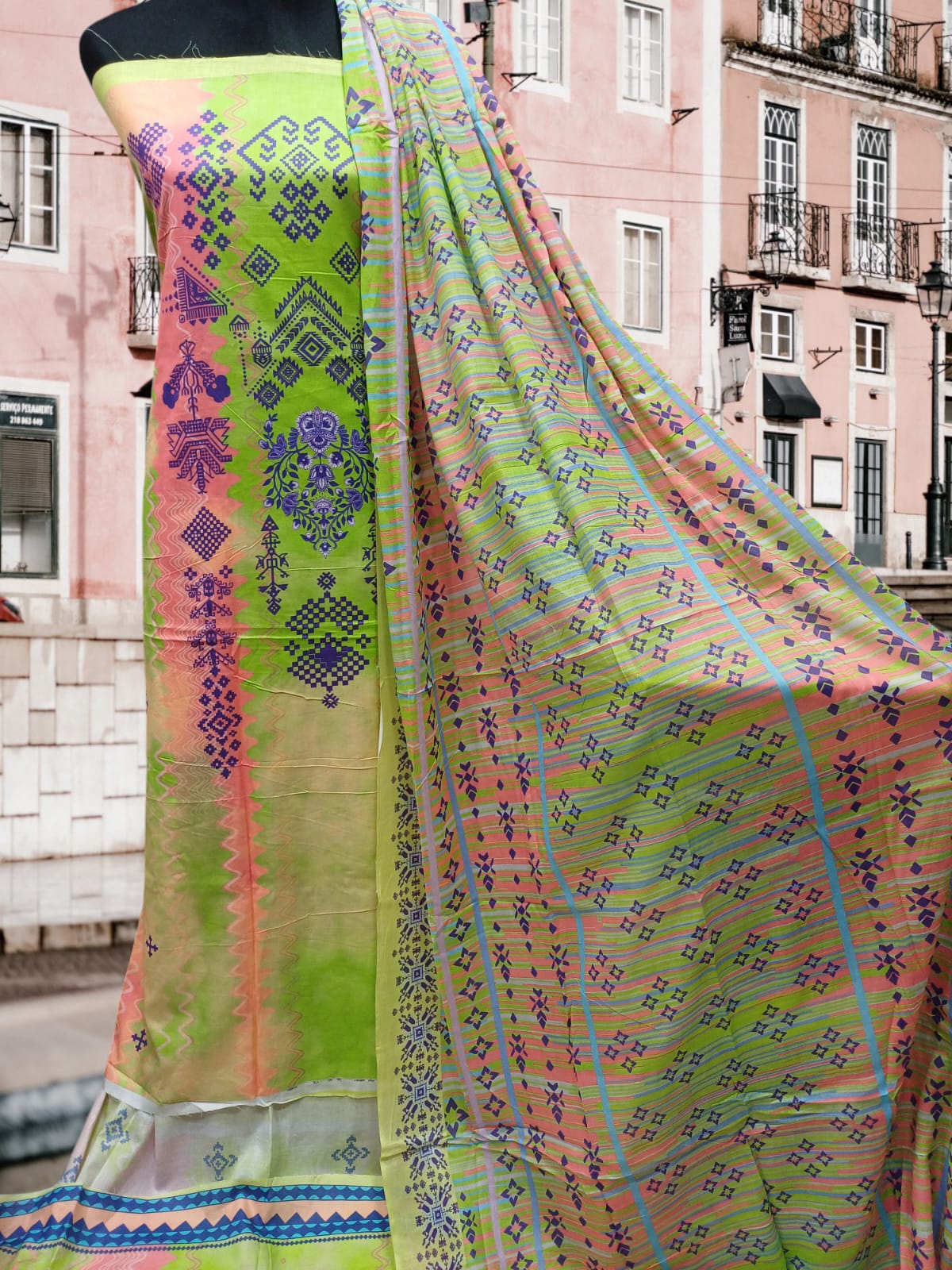 Digital Print Lone Three Piece