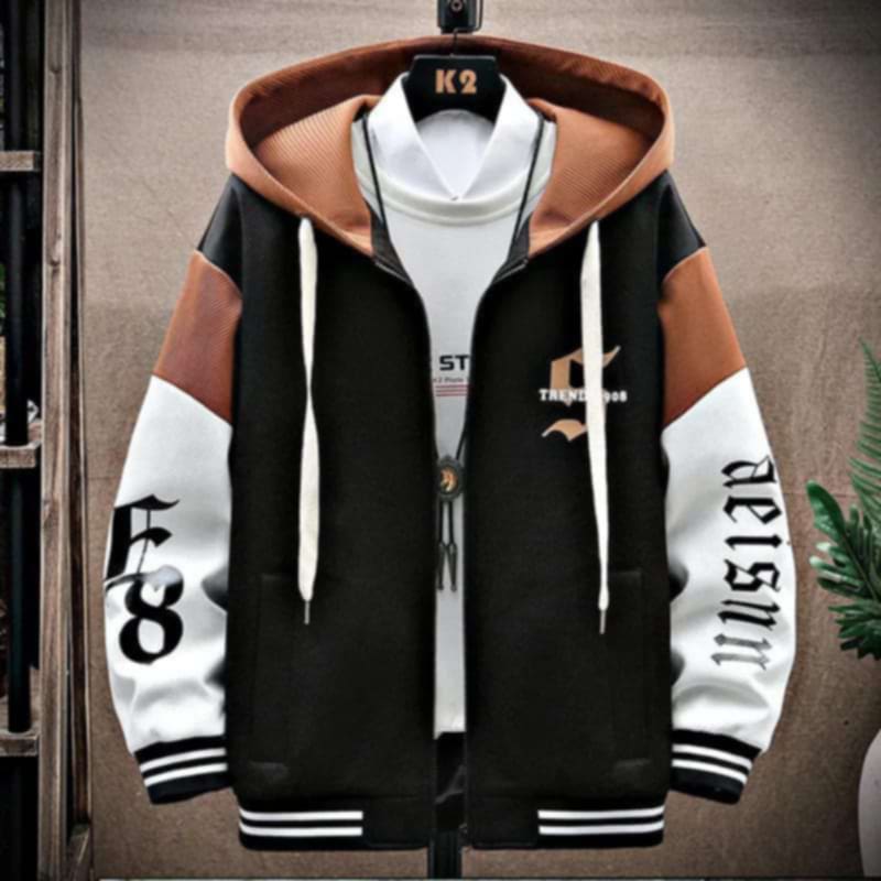 New Stylish Ziper Type Hoddie For Man