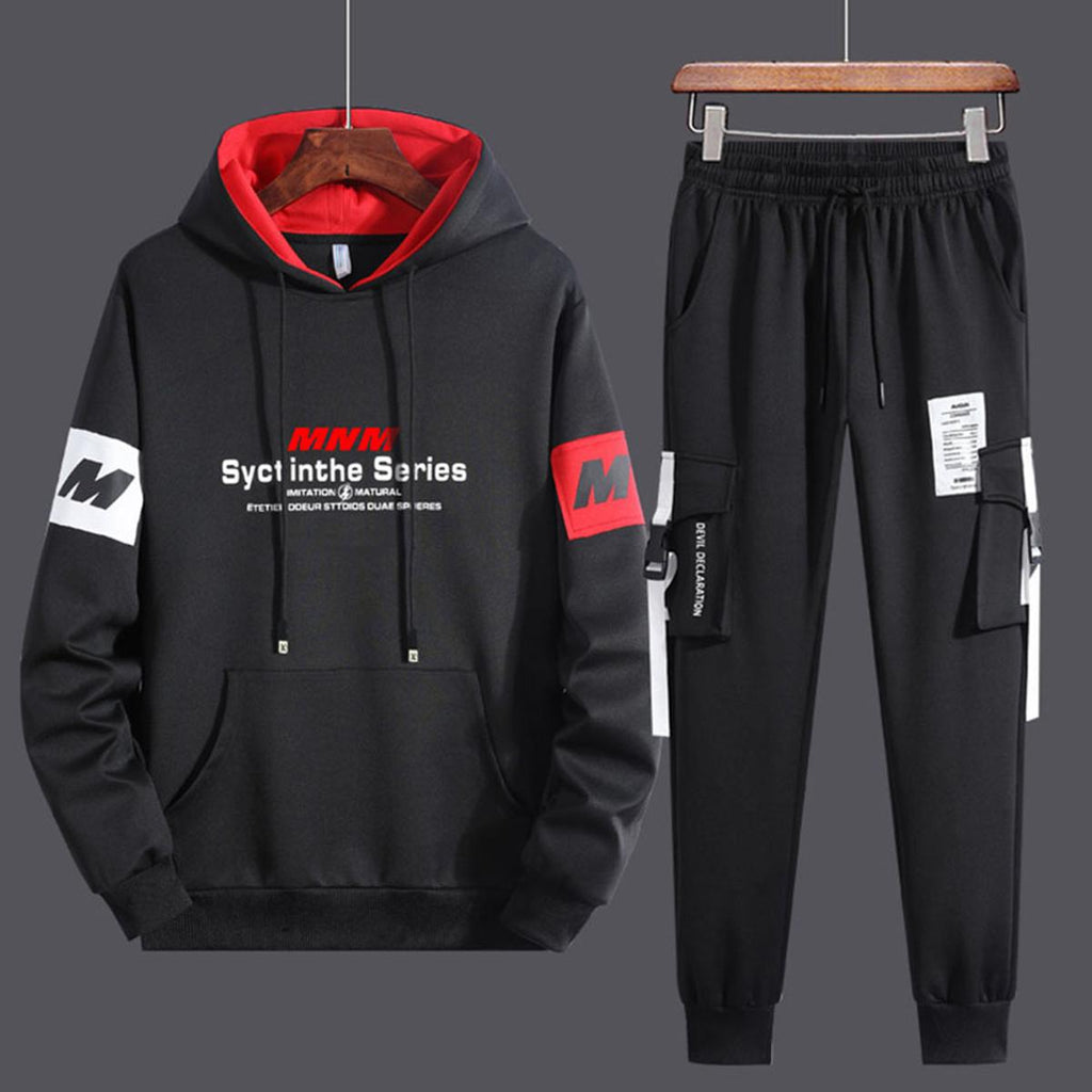 Jacket type Hoodie and Trouser Combo set