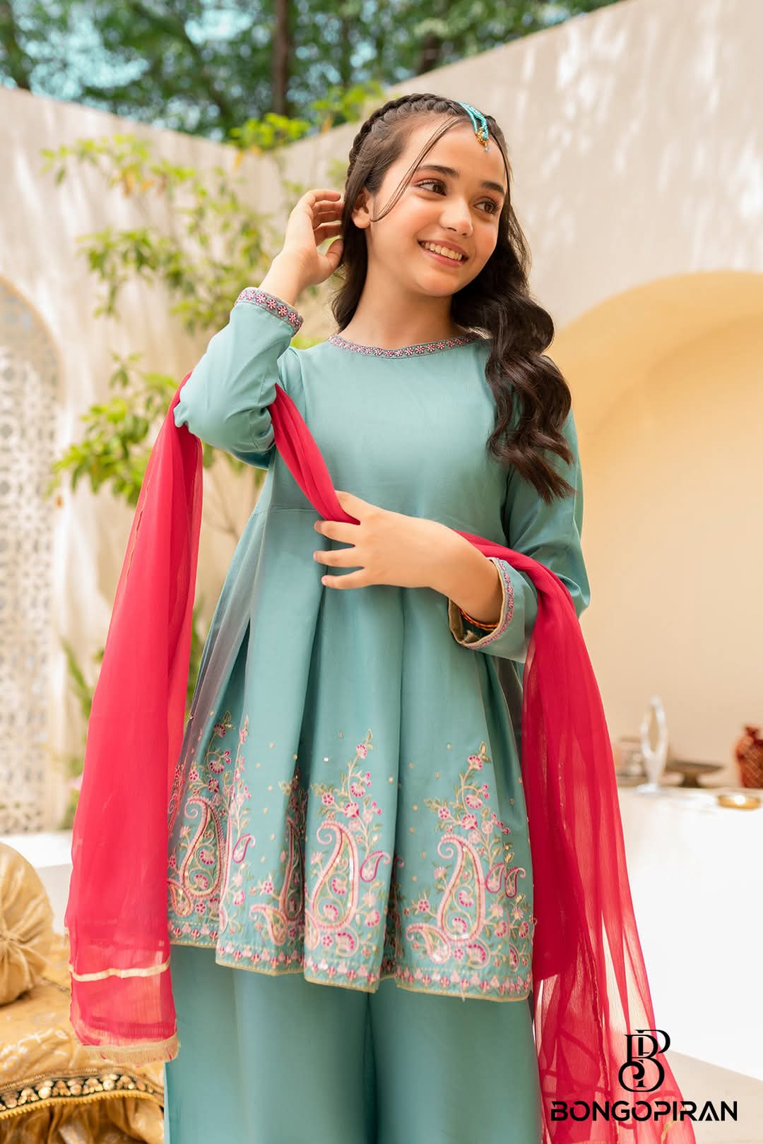 premium quality digital print olive 3pices