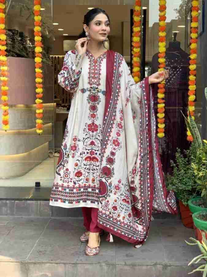 premium quality digital print olive 3pices