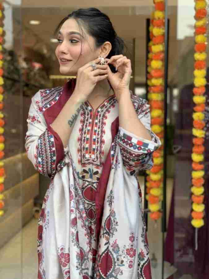 premium quality digital print olive 3pices