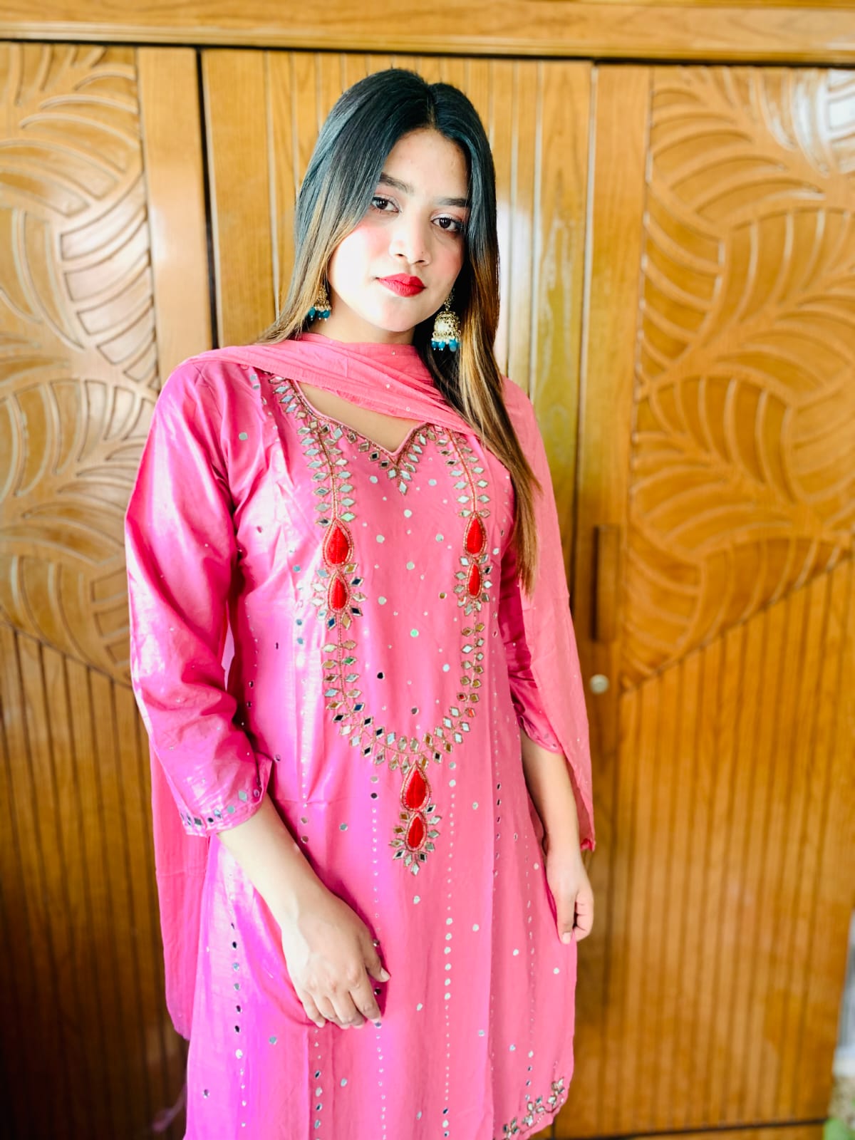 কারচুপি থ্রি পিস