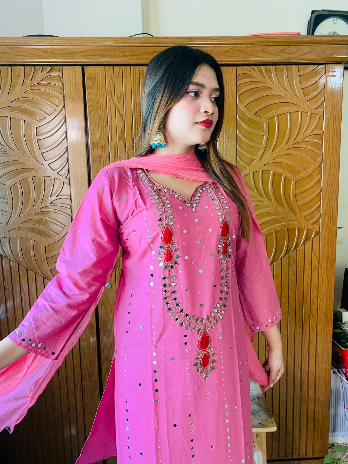 কারচুপি থ্রি পিস