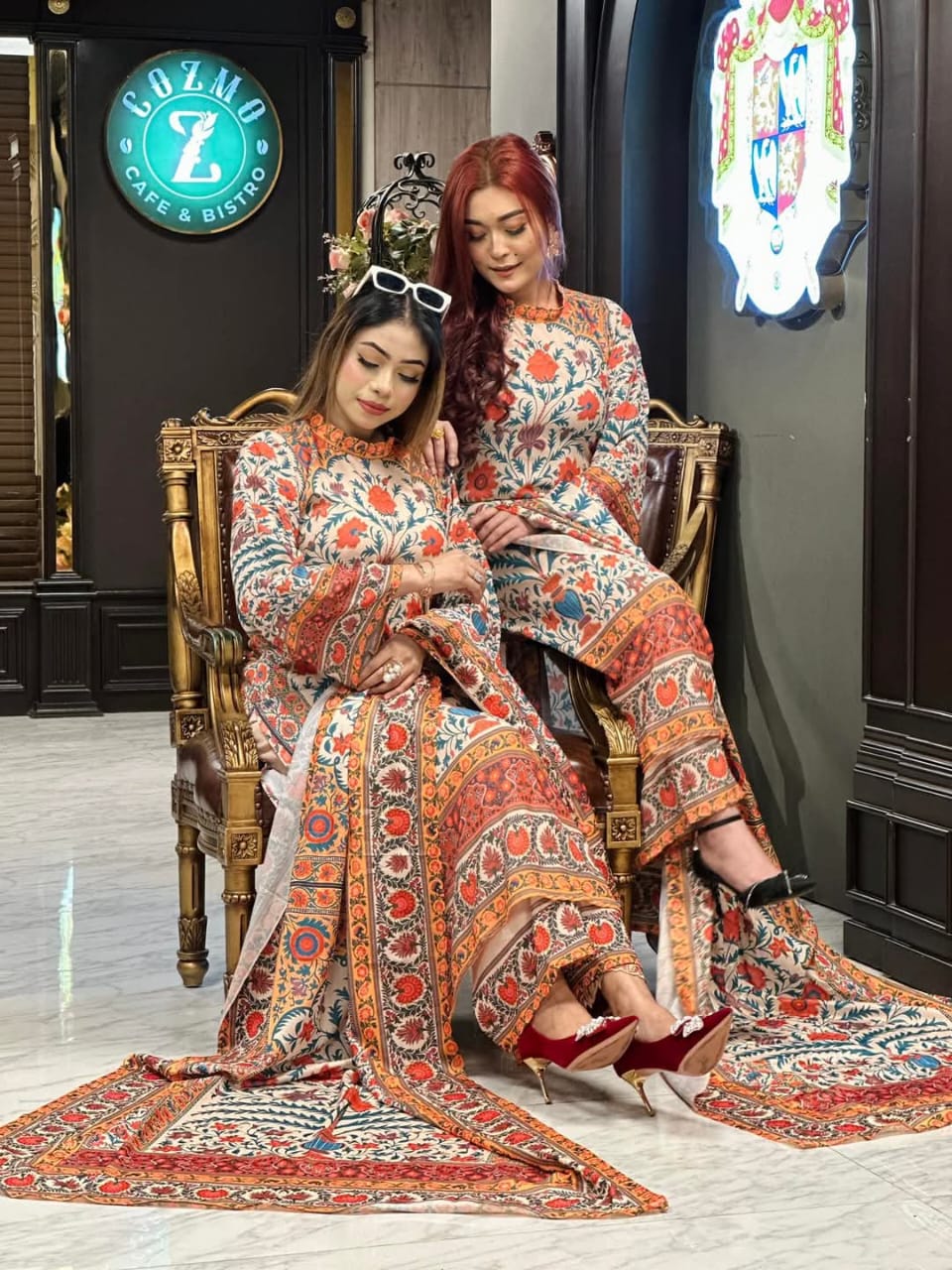 Digital Print Three Piece