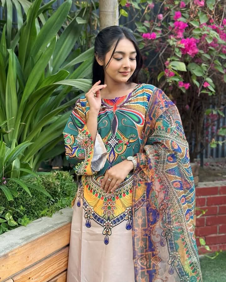 Digital Print Three Piece