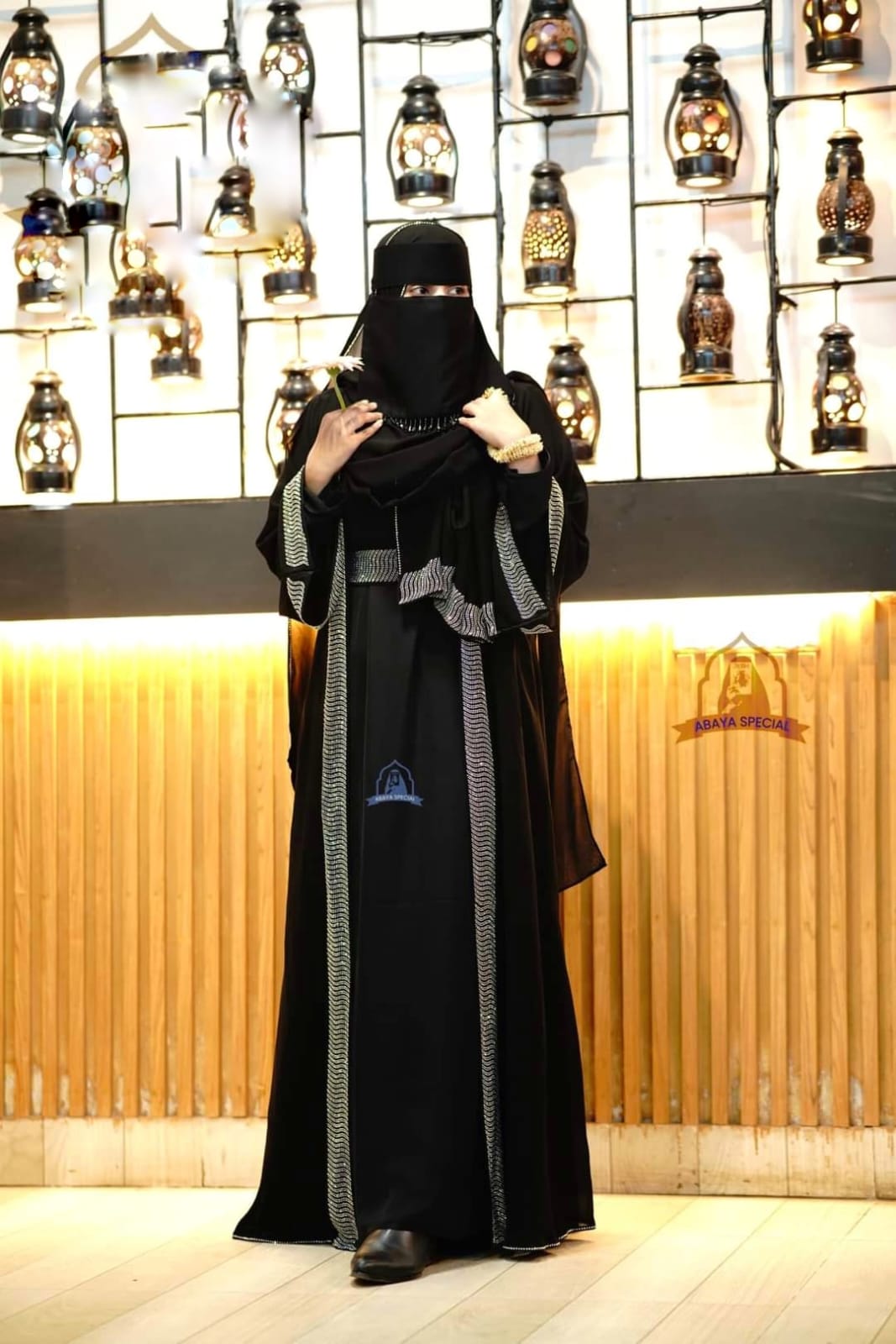 Stone Borka with Hijab