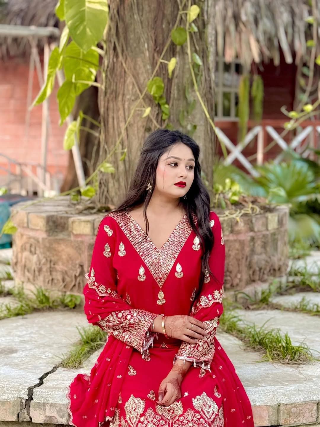 Indian Fox Georgette Thrree Piece