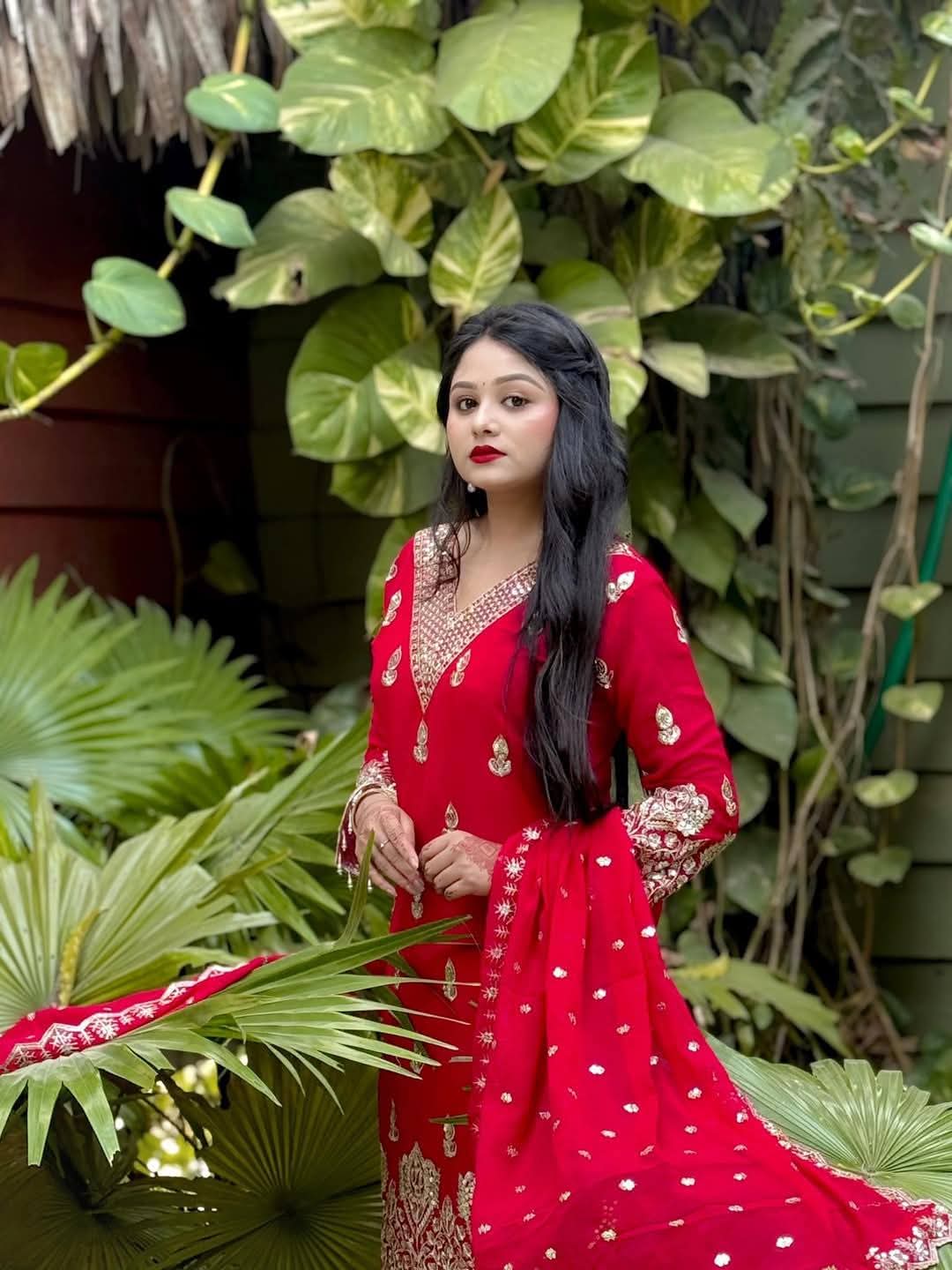 Indian Fox Georgette Thrree Piece