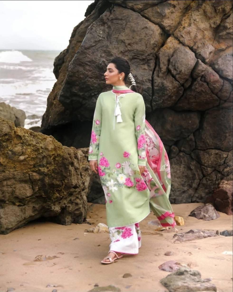 Digital Print Three Piece