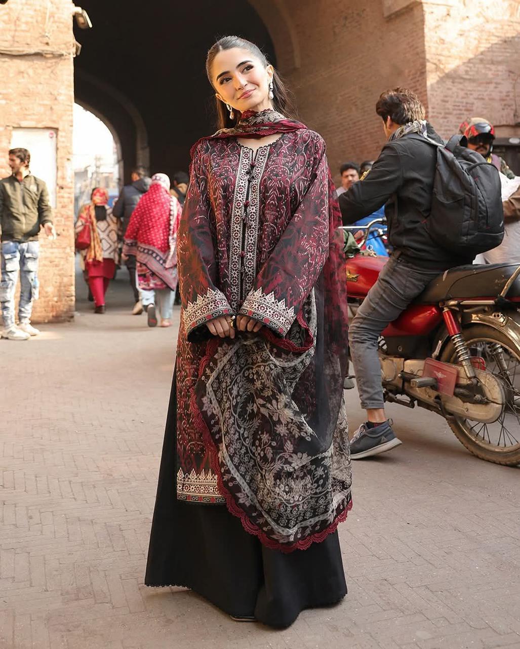 নতুন ডিজিটাল প্রিন্ট থ্রি পিস