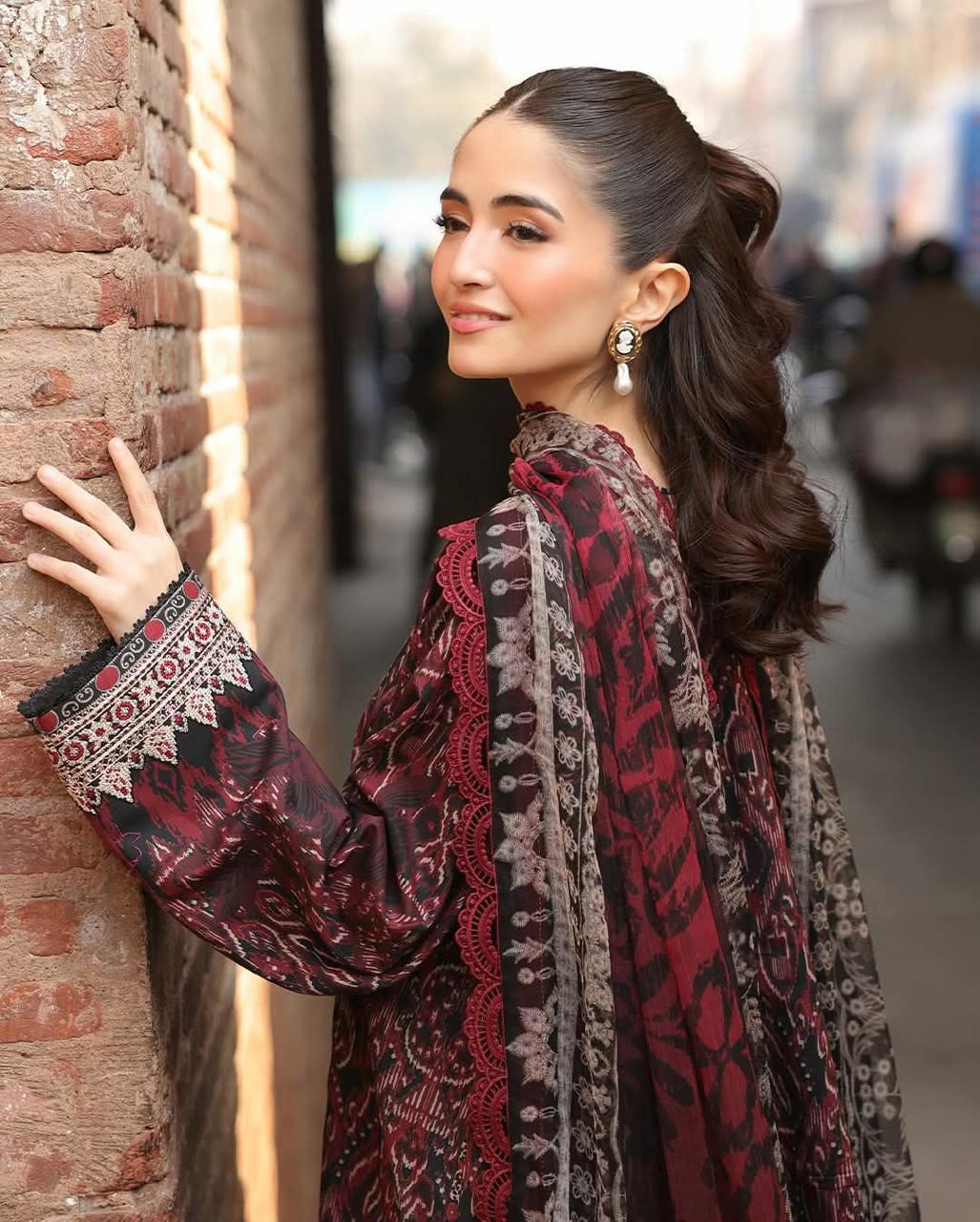 Digital Print Three Piece