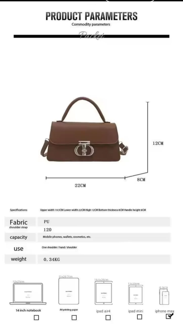 Premium Stylish Ladies Parts Bag