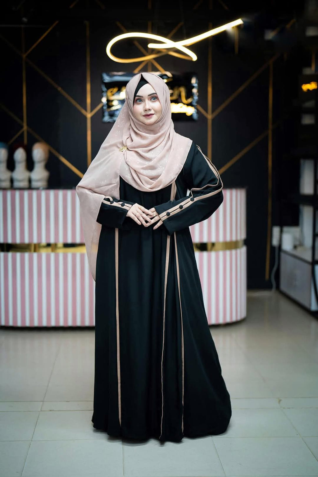 Tunisian Khimar + Borkha