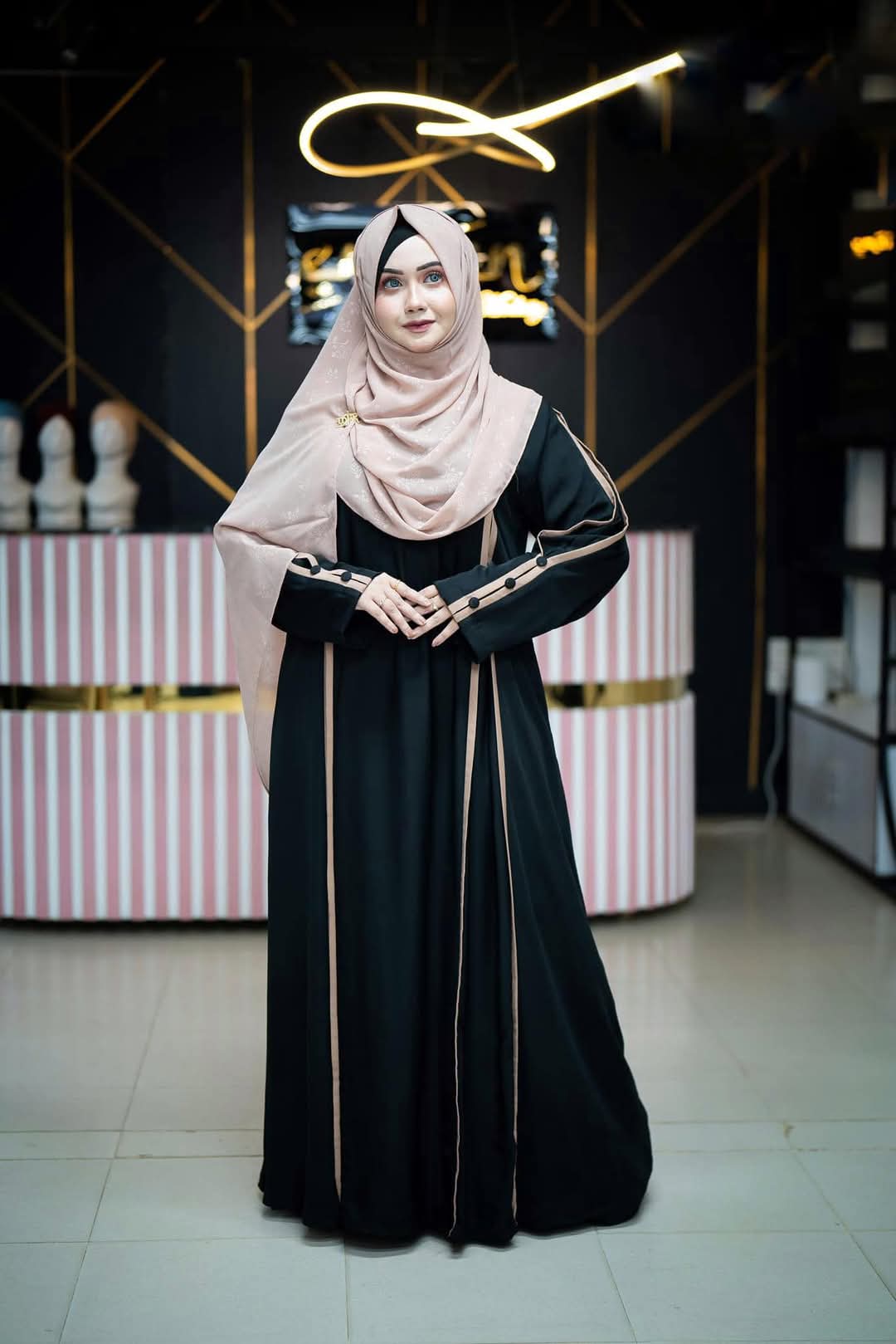 Tunisian Khimar + Borkha