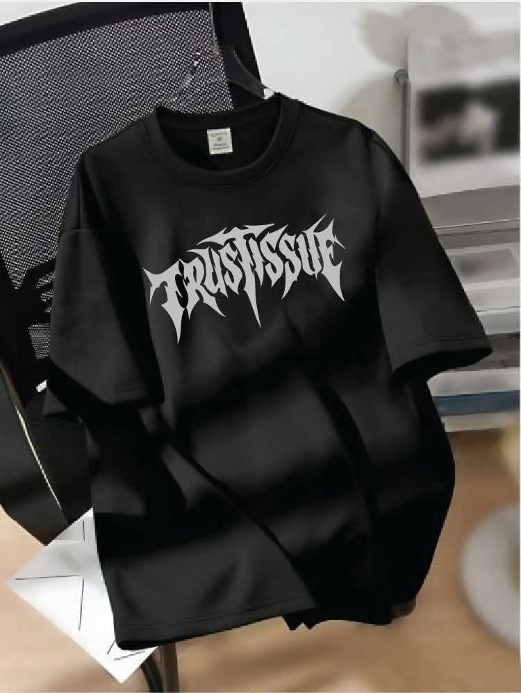 Drop Shoulder Tshirt with DTF Print