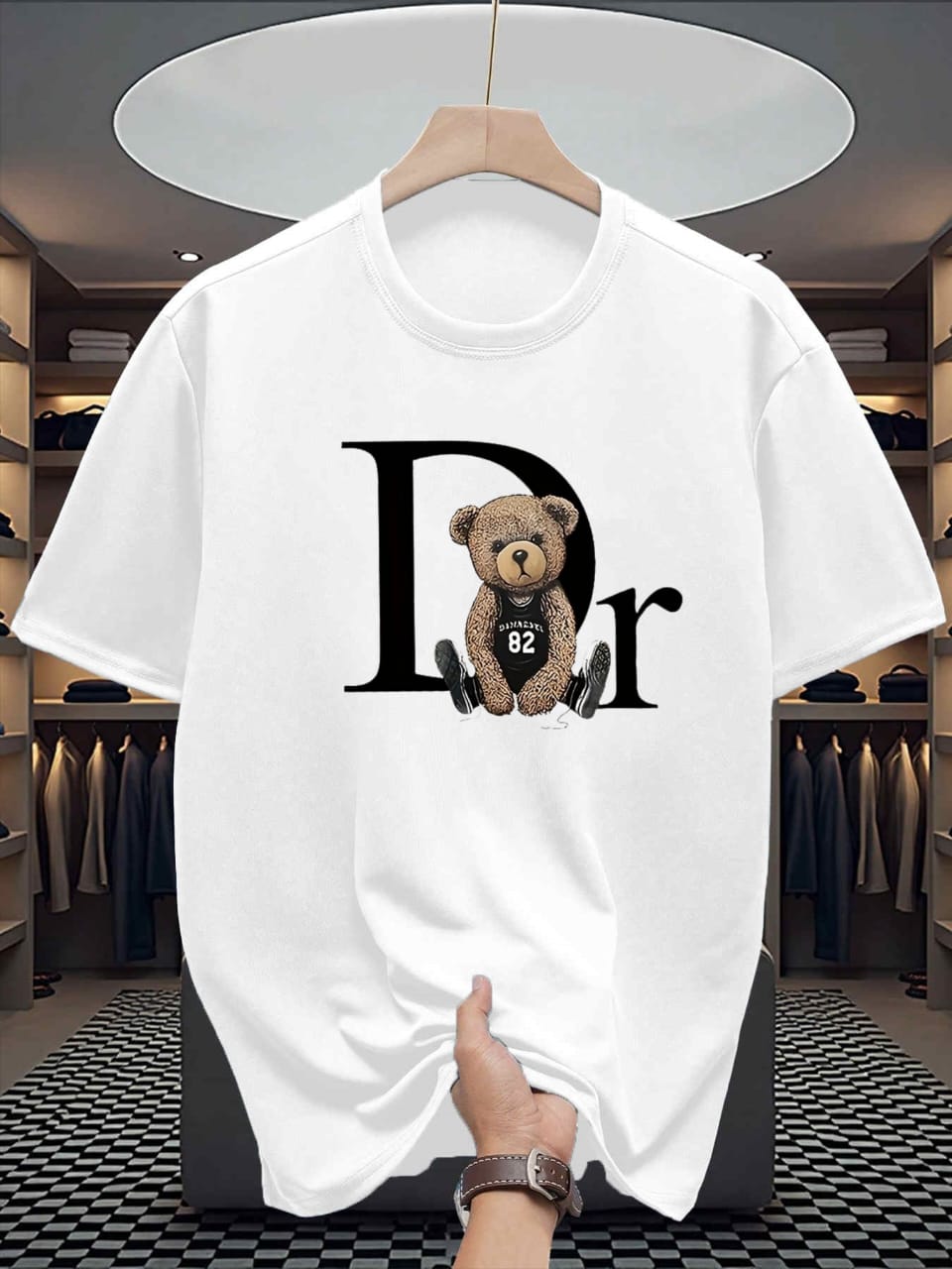 Drop Shoulder Tshirt with DTF Print