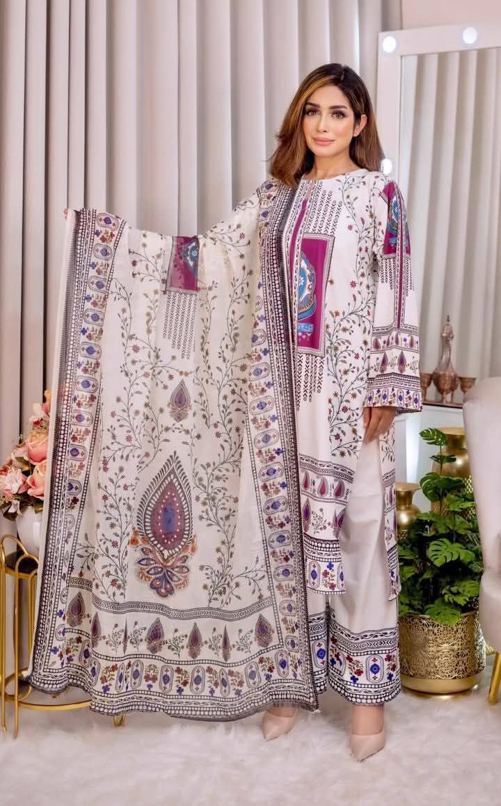 Digital Print Three Piece