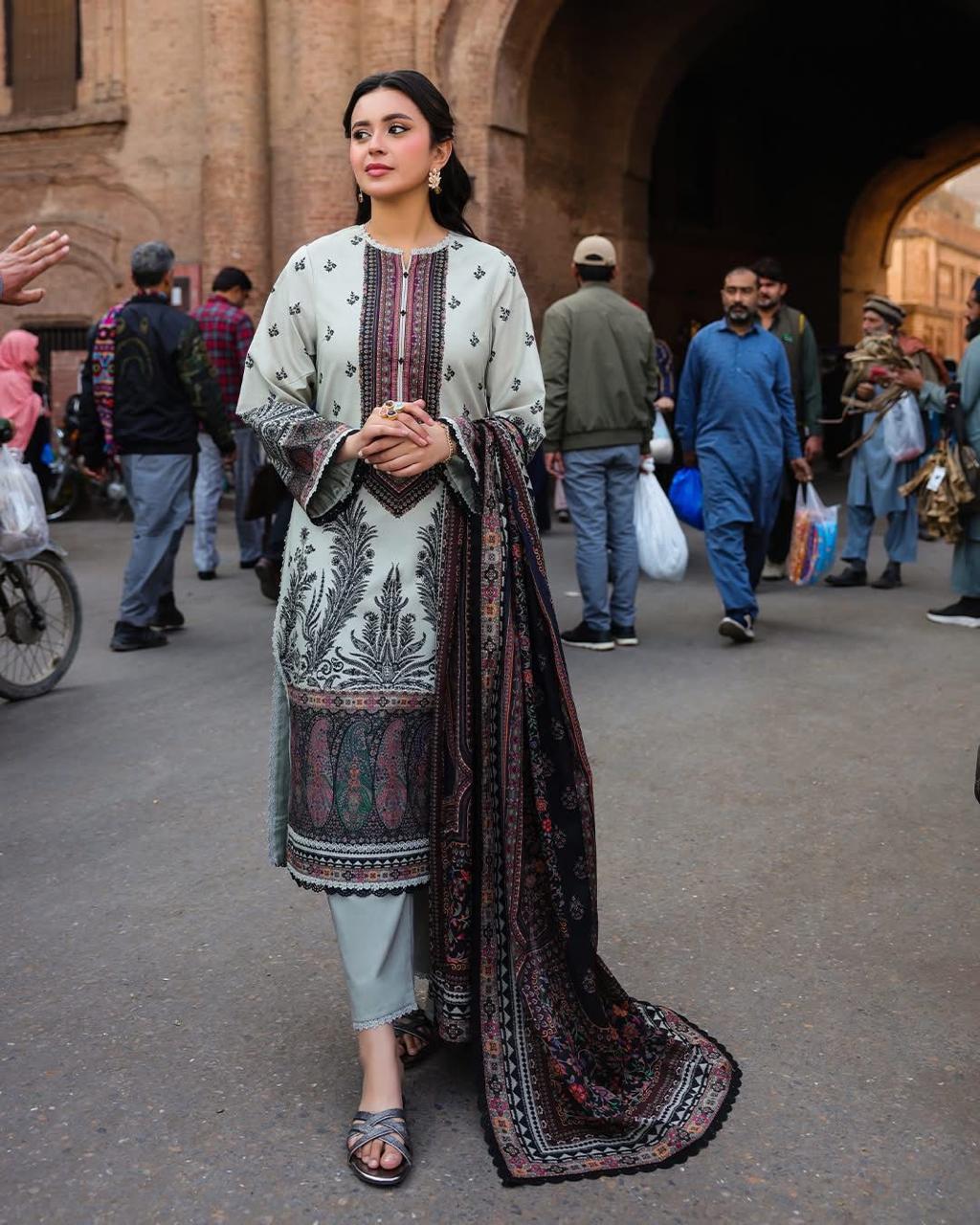 নতুন ডিজিটাল প্রিন্ট থ্রি পিস