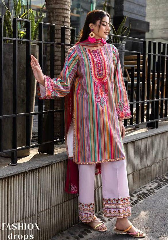 Digital Print Three Piece