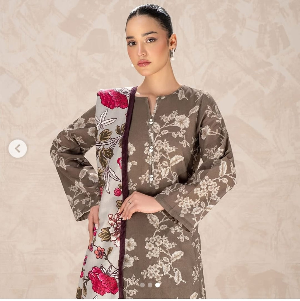 নতুন ডিজিটাল প্রিন্ট থ্রি পিস