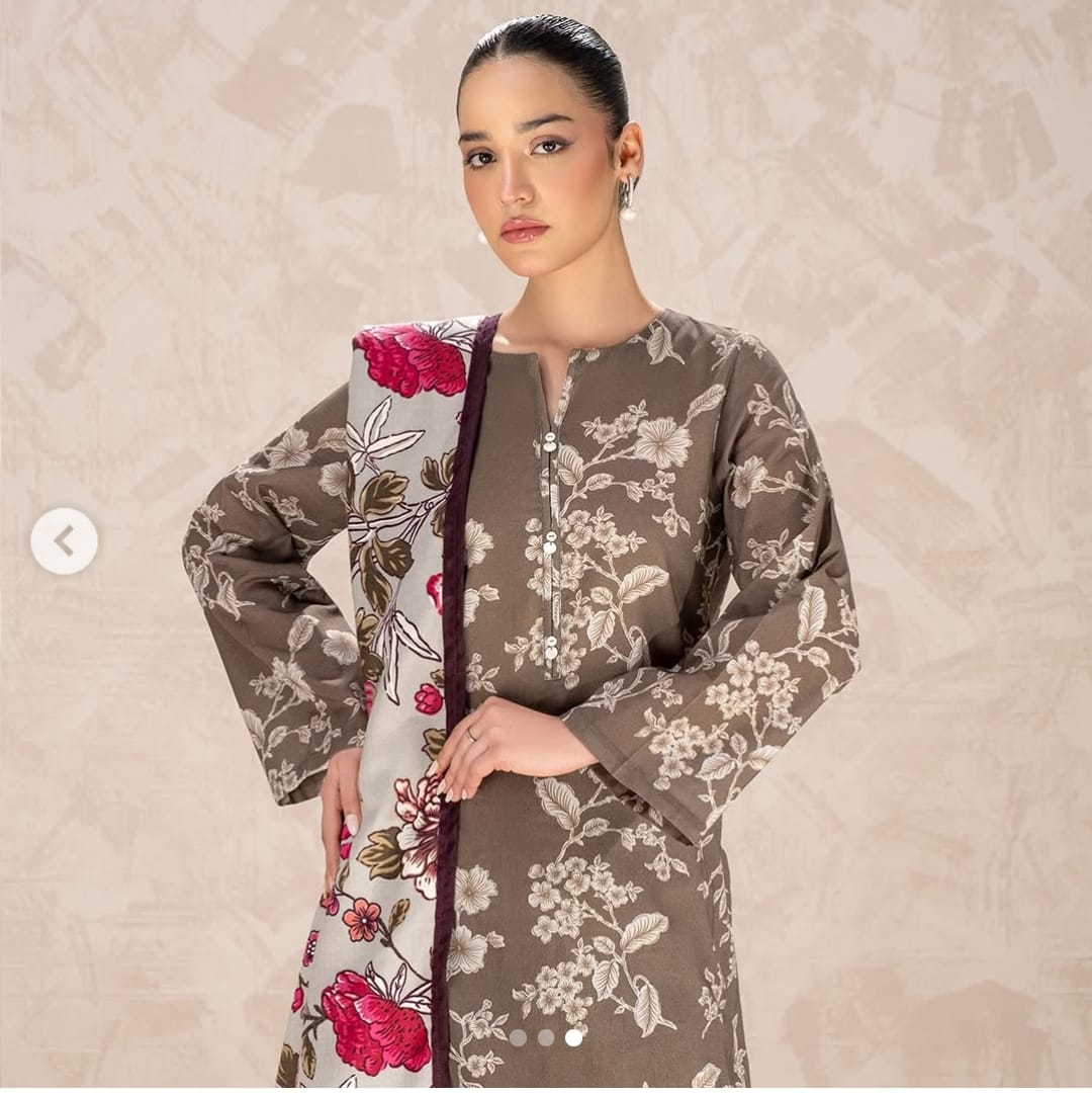 নতুন ডিজিটাল প্রিন্ট থ্রি পিস