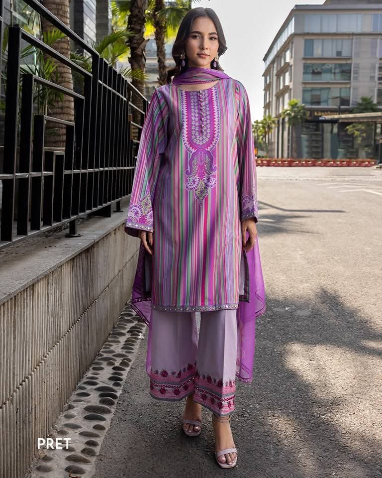 নতুন ডিজিটাল প্রিন্ট থ্রি পিস