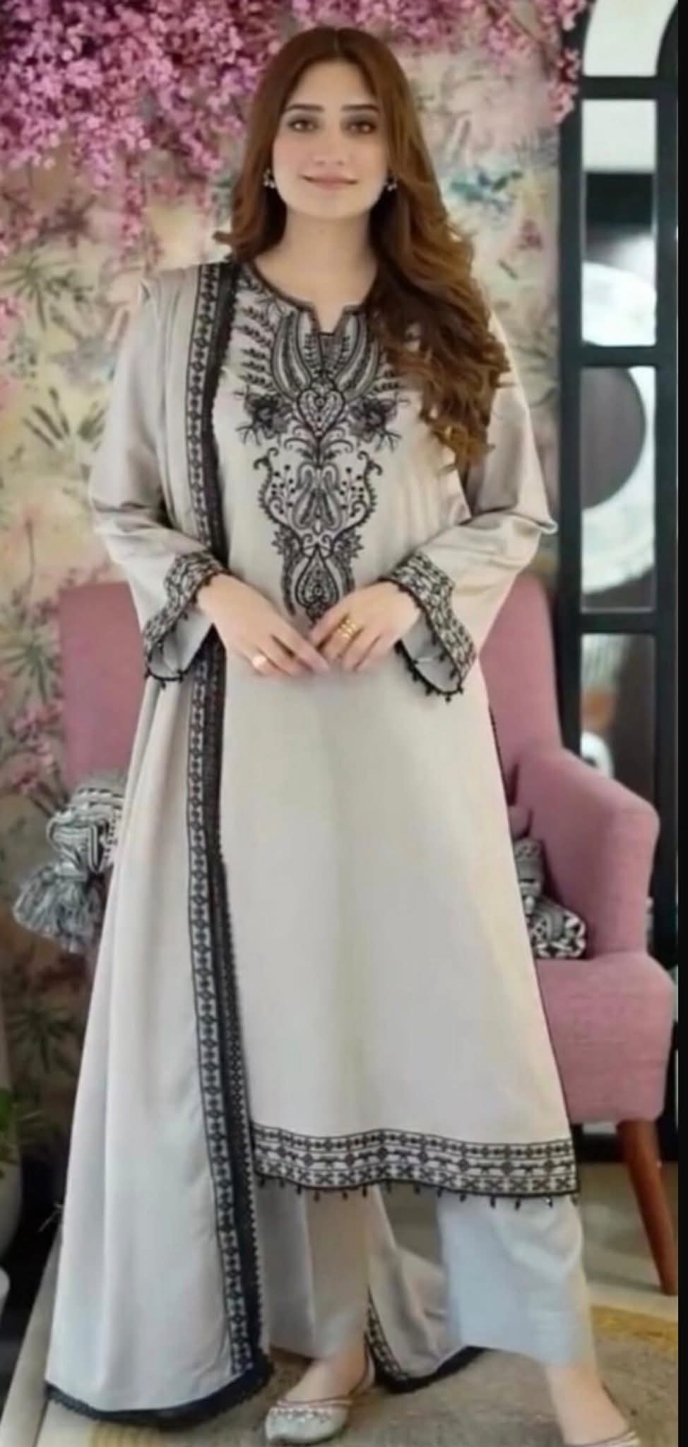 নতুন ডিজিটাল প্রিন্ট থ্রি পিস