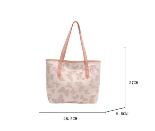 premium check tote bag