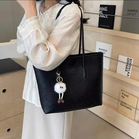 premium check tote bag