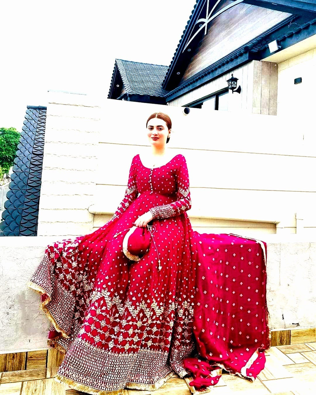 Indian Weightless Georgette Three-Piece