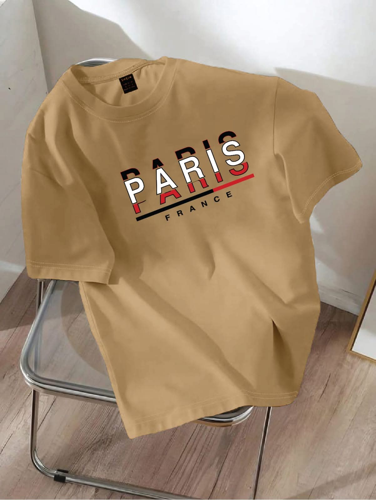 Drop Shoulder Tshirt with DTF Print