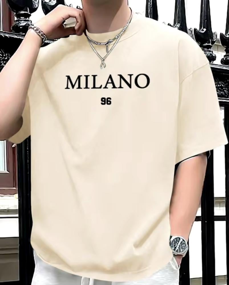 Drop Shoulder Tshirt with DTF Print