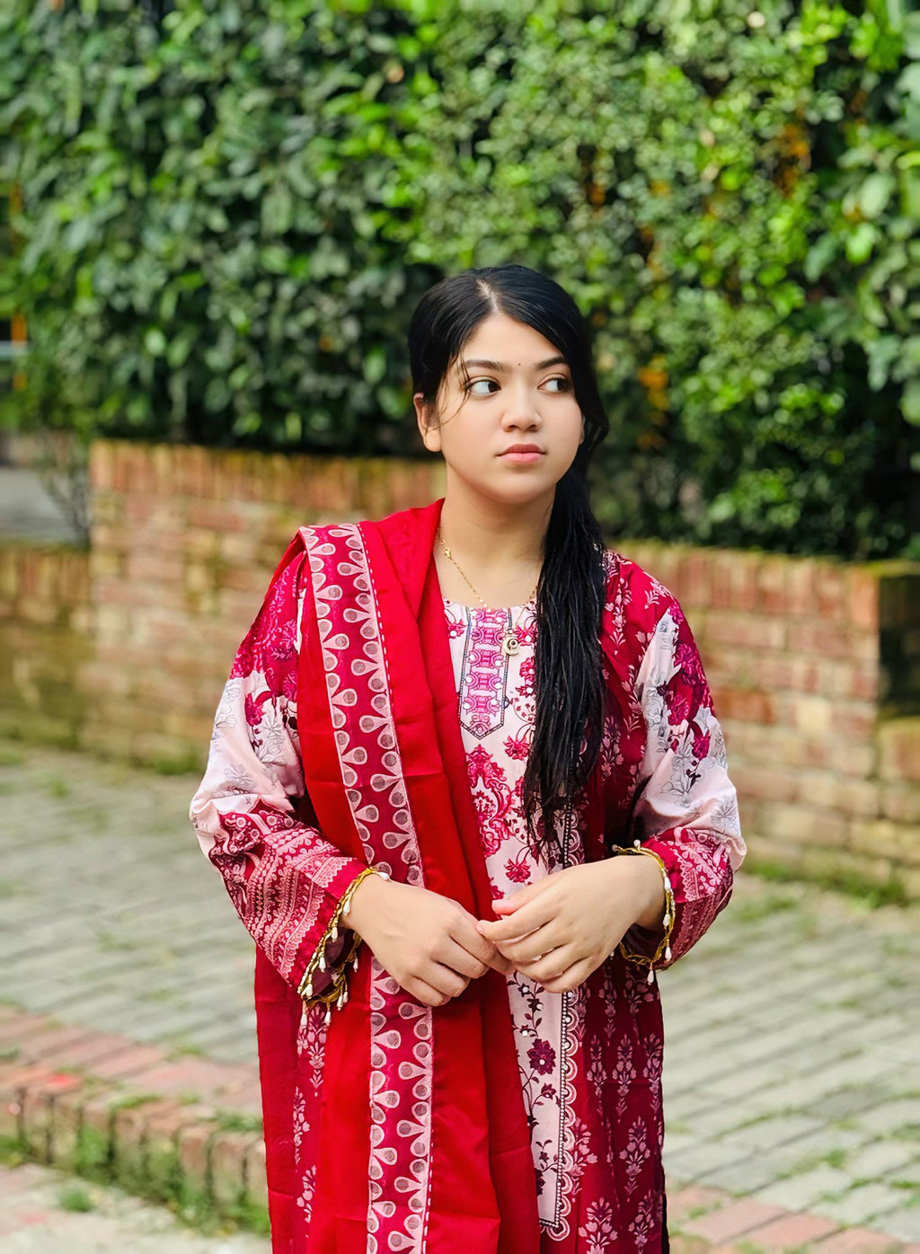 Dubai Silk Three Piece