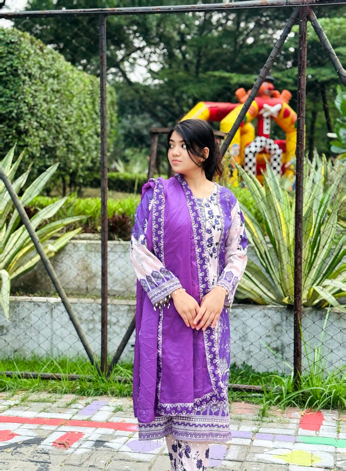 Dubai Silk Three Piece