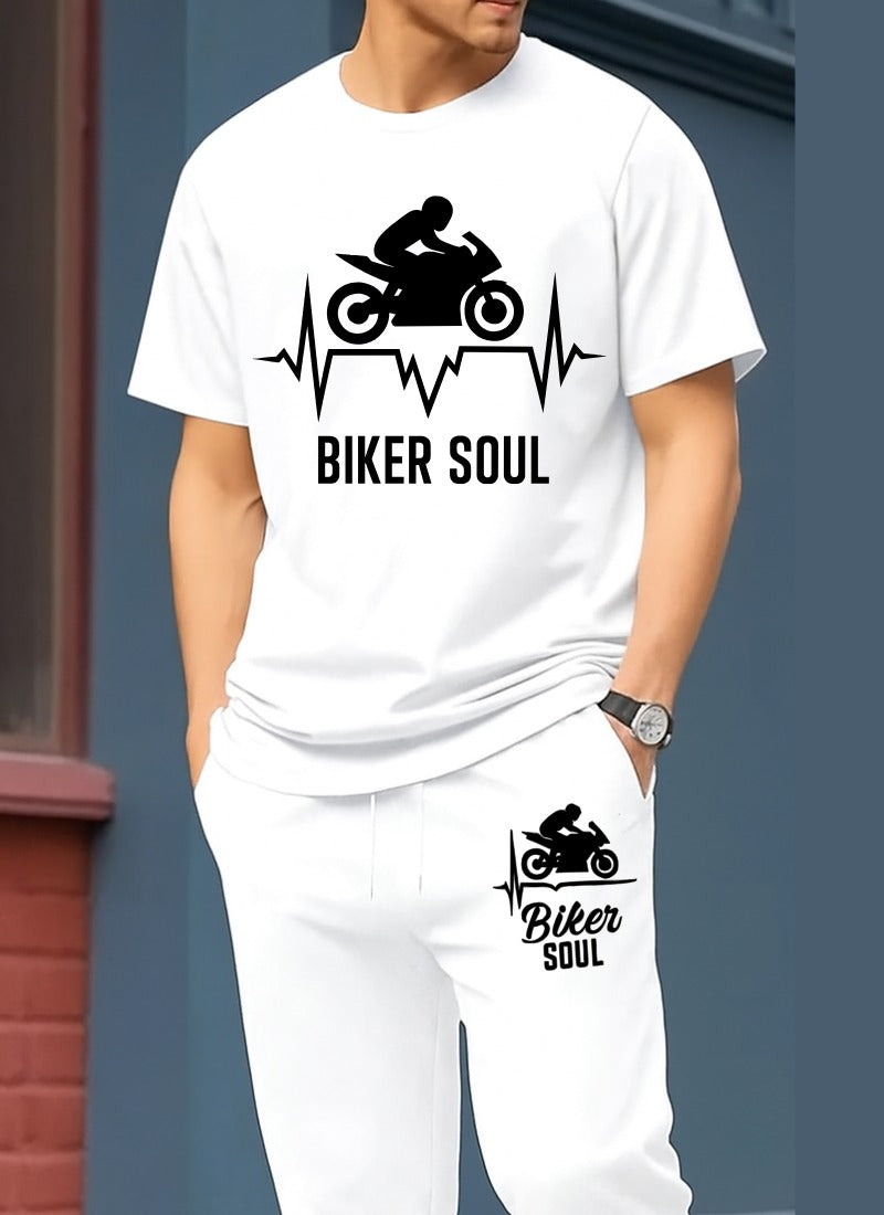 রপ্তানি মানের সুতির টি-শার্ট এবং ট্রাউজার কম্বো সেট