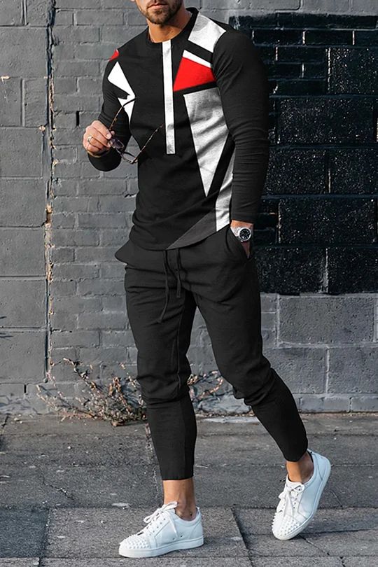 Full Sleeve Tshirt and Trouser Set