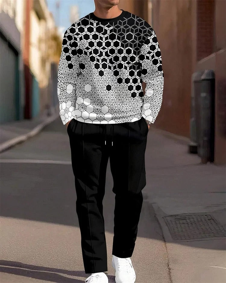 Full Sleeve Tshirt and Trouser Set