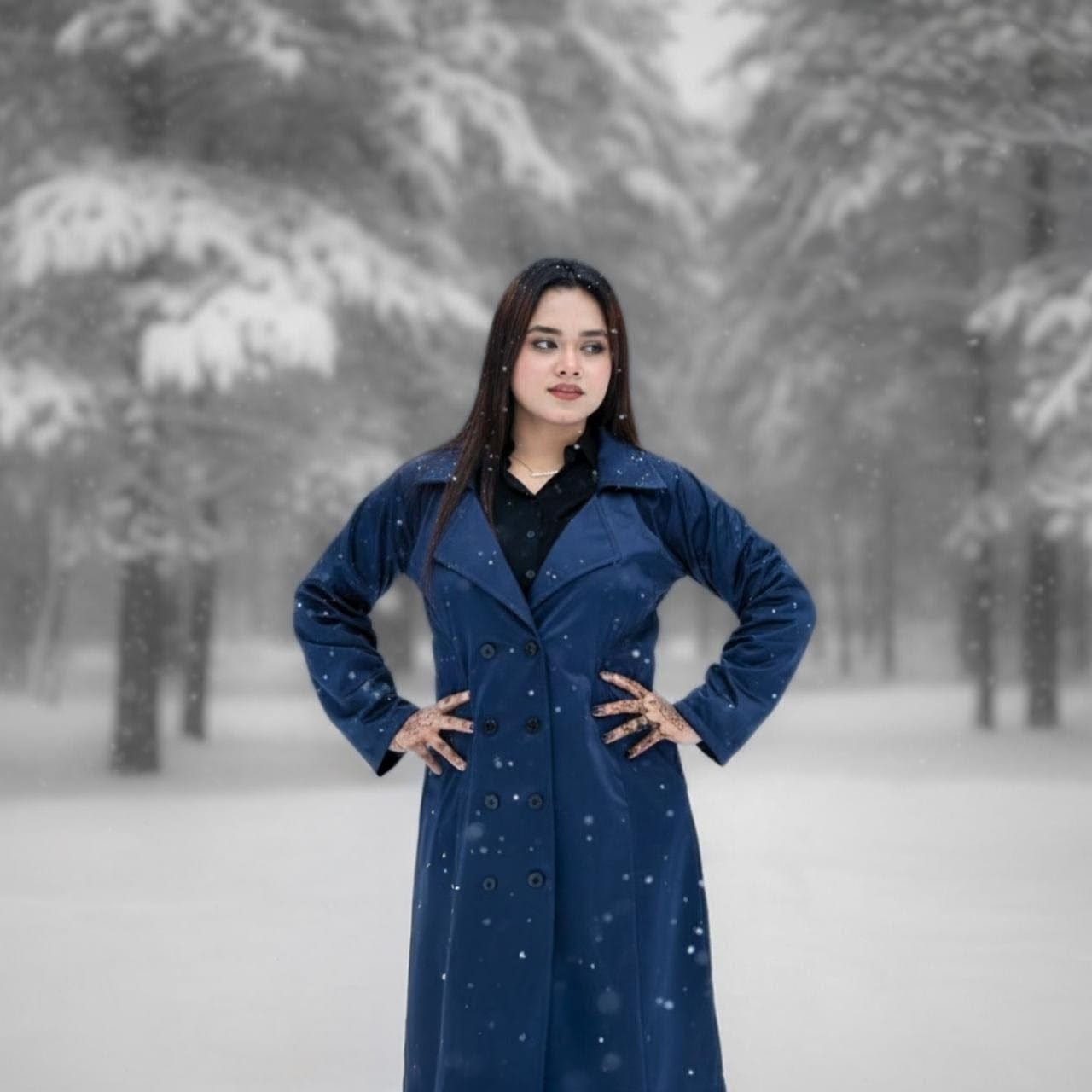 Stylish Ladies Overcoat