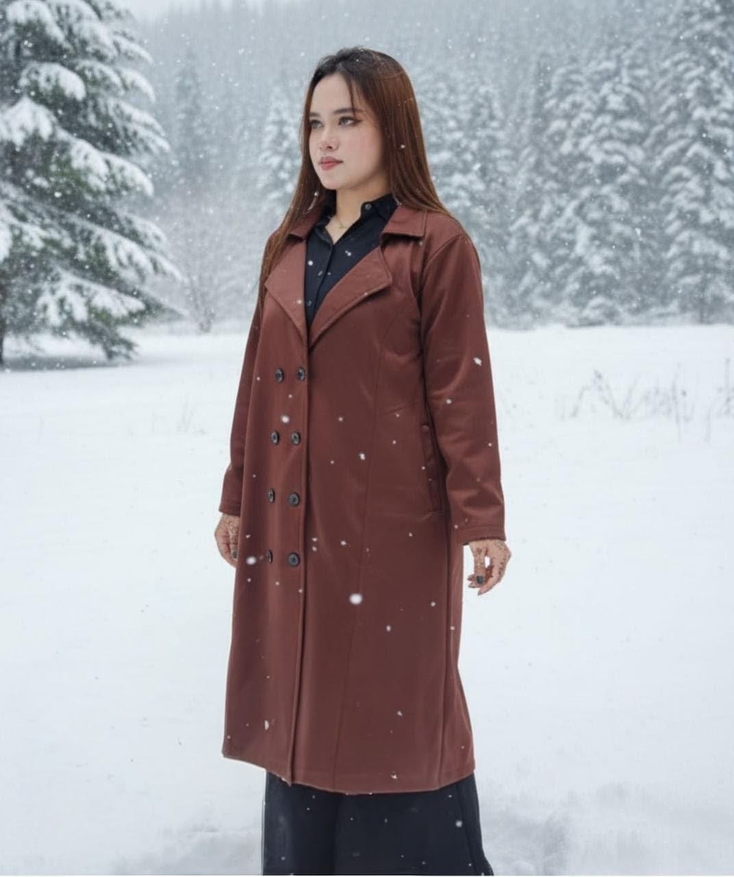 Stylish Ladies Overcoat