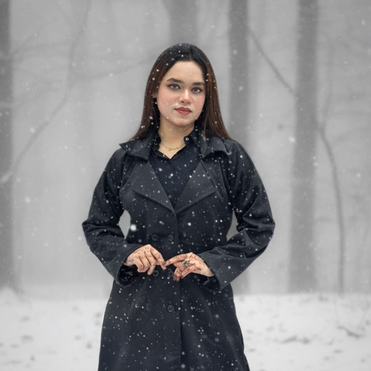 Stylish Ladies Overcoat